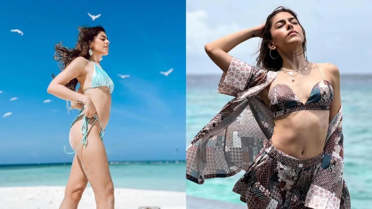 Alaya F is enjoying her amazing vacation these days in the Maldives. The actress is back with her sizzling hot bikini look from the trip and has been treating fans with pictures from her time on the island. View all pictures here