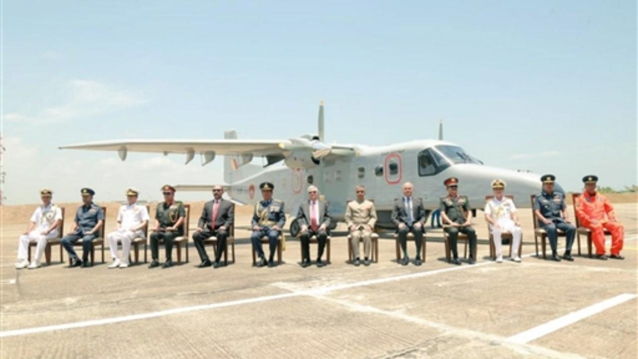 India gifts Dornier aircraft to strengthen maritime security of Sri Lanka