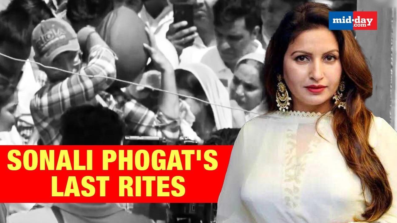 BJP Leader Sonali Phogat's Last Rites Held In Haryana