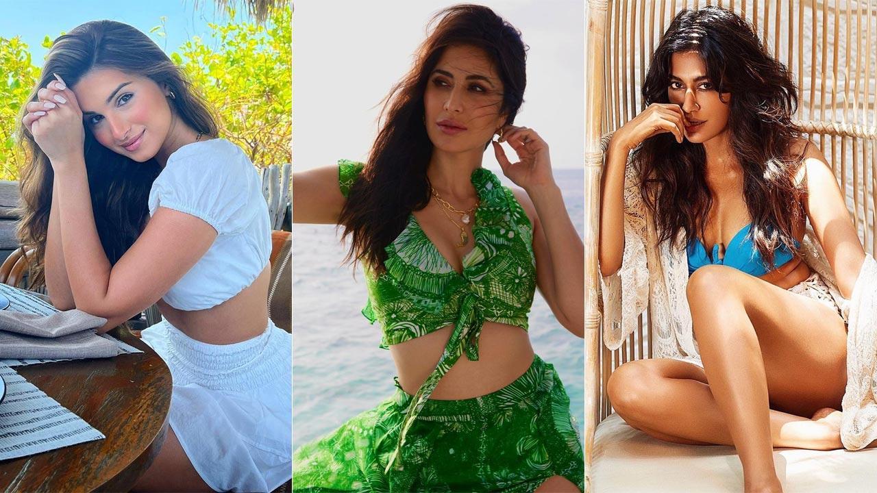 A collage of Bollywood actresses