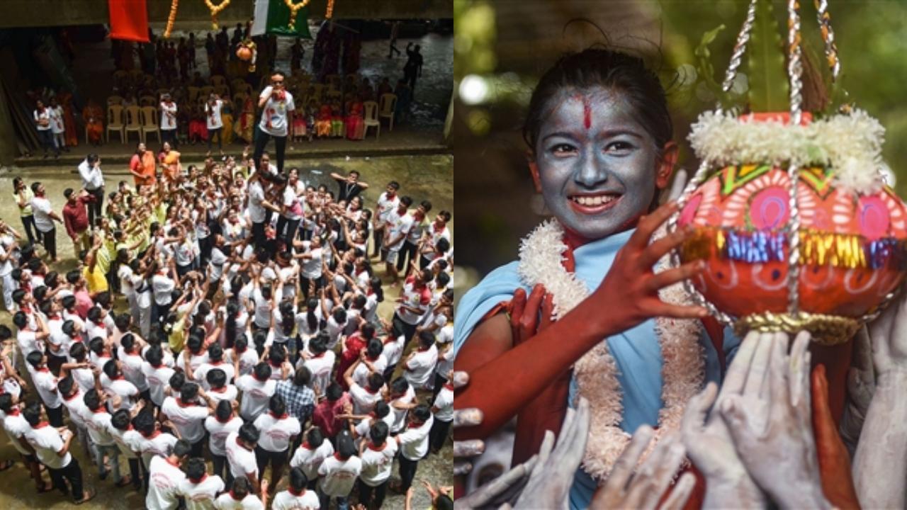 Dahi Handi 2022: Govindas in Mumbai celebrate Krishna Janmashtami