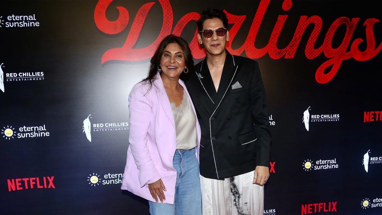 Vijay Varma hosts a special screening for friends and family ahead of 'Darlings' release