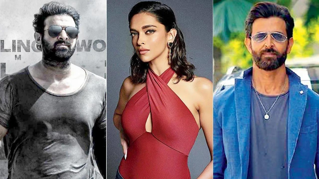 Prabhas's Salaar is set to open in cinemas on September 28, 2023 -- a date that has already been booked by Hrithik Roshan and Deepika Padukone-starrer Fighter. Read full story here