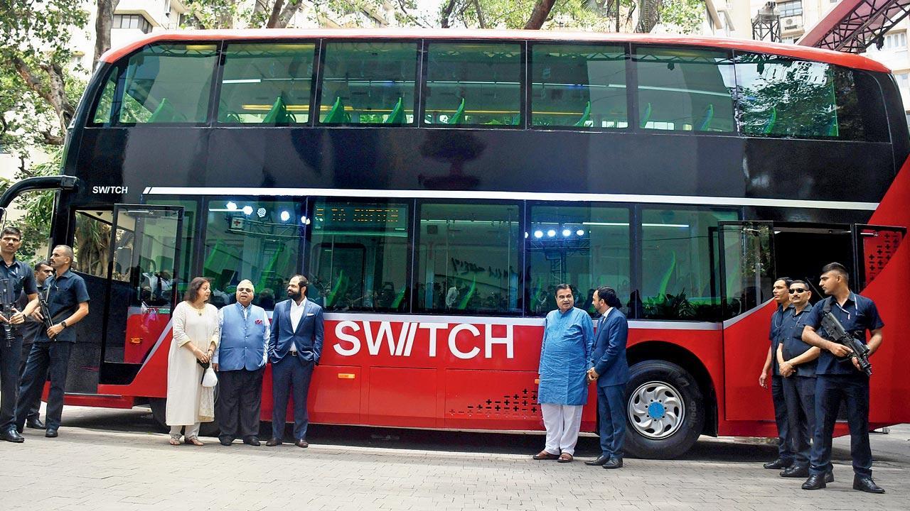 India’s first double-decker electric bus comes to Mumbai