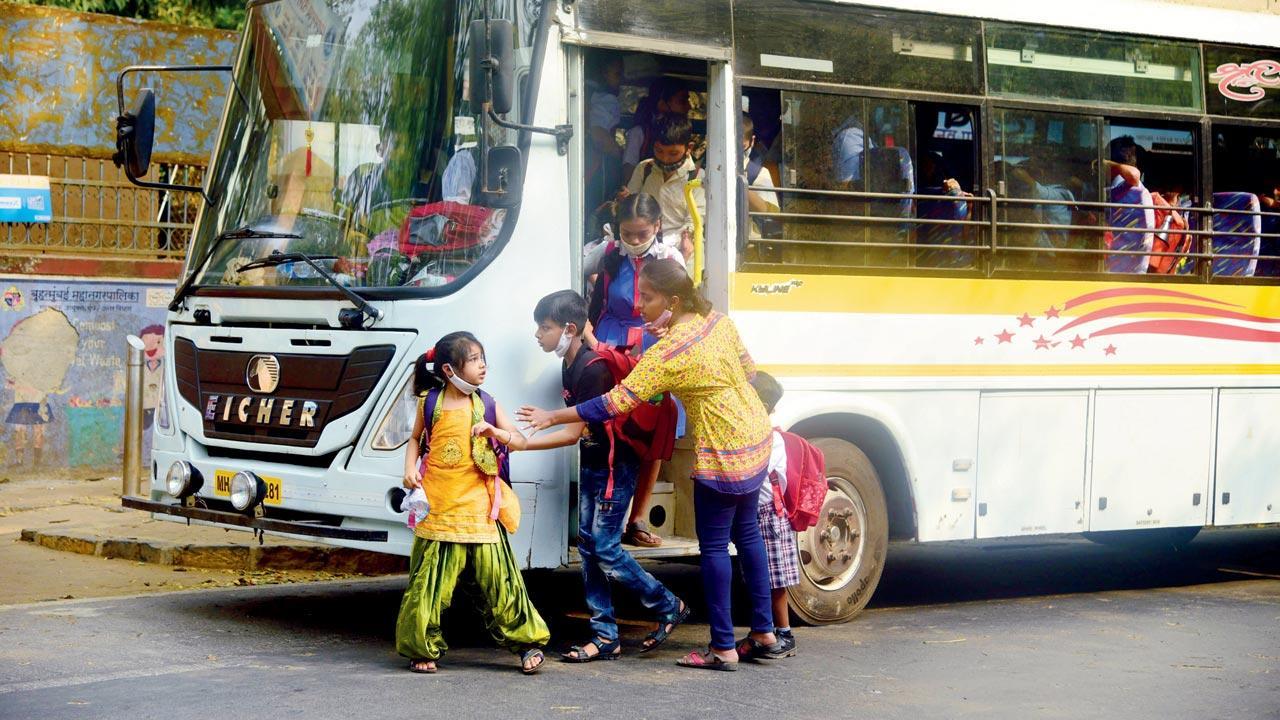 Mumbai: Fix potholes or we stop work, warn school bus operators