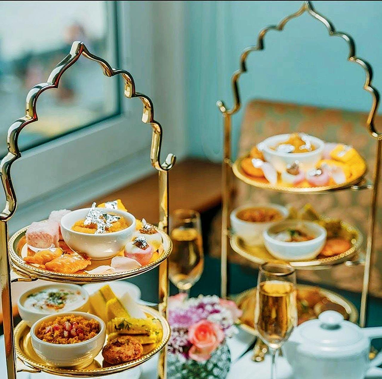 The high tea spread at Taj Mahal Palace. Pic Courtesy/Instagram