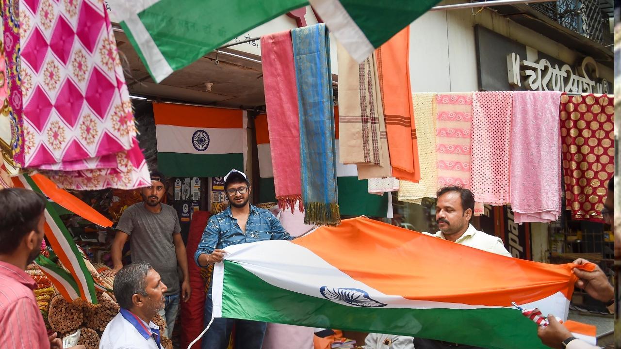 Har Ghar Tiranga: PM Modi’s campaign creates employment opportunities for youth, say Mumbai flag manufacturers