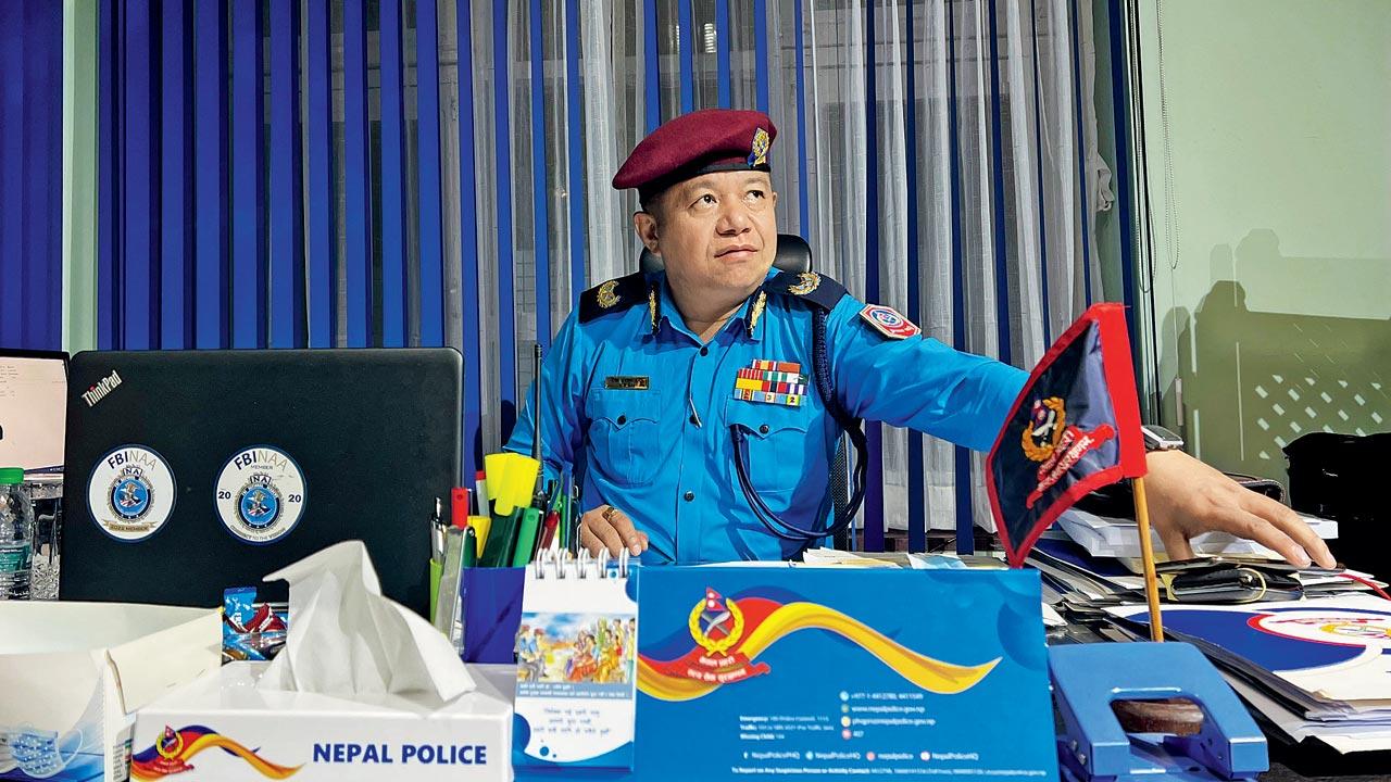DIG Tek Prasad Rai, information officer, Nepal police