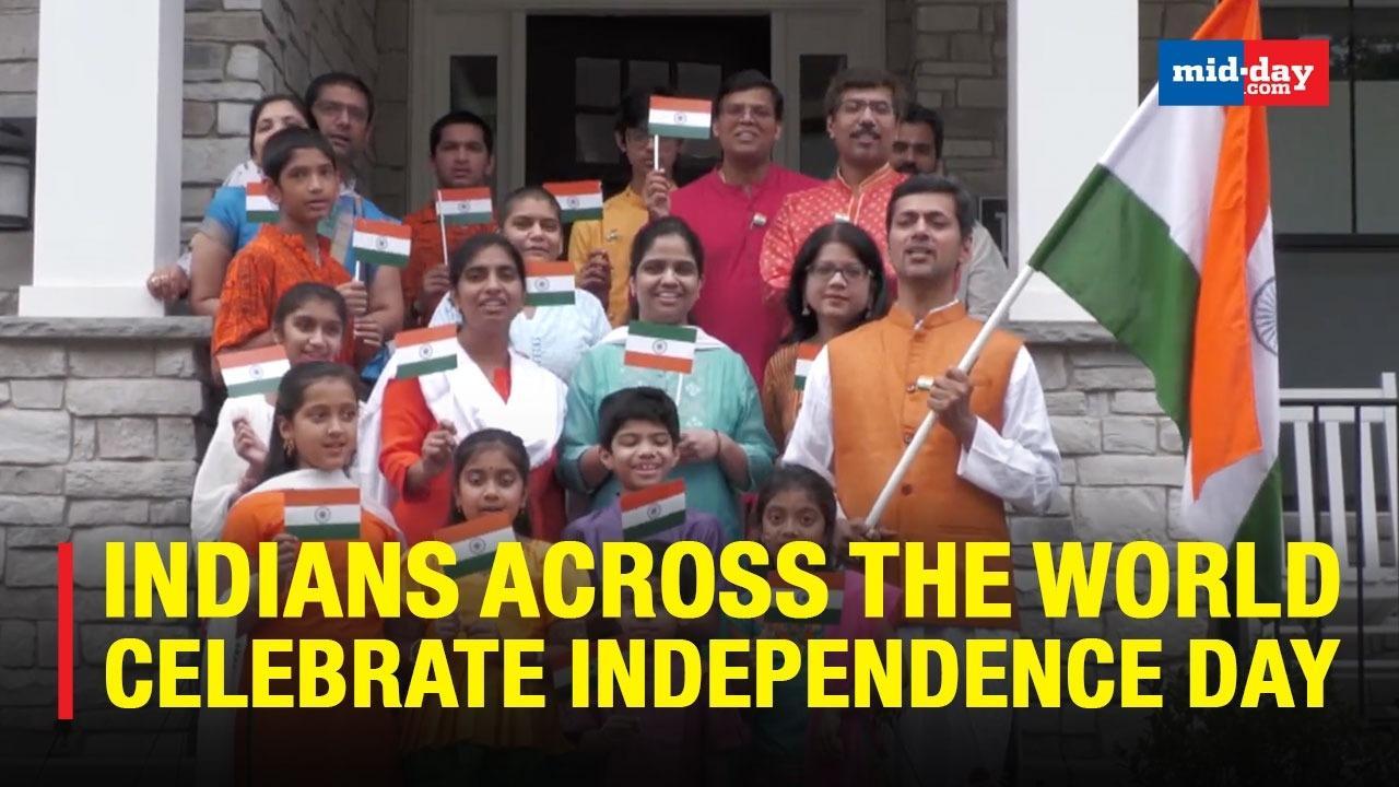 This Is How Indian Americans And Indians In Russia Celebrated India's I-Day