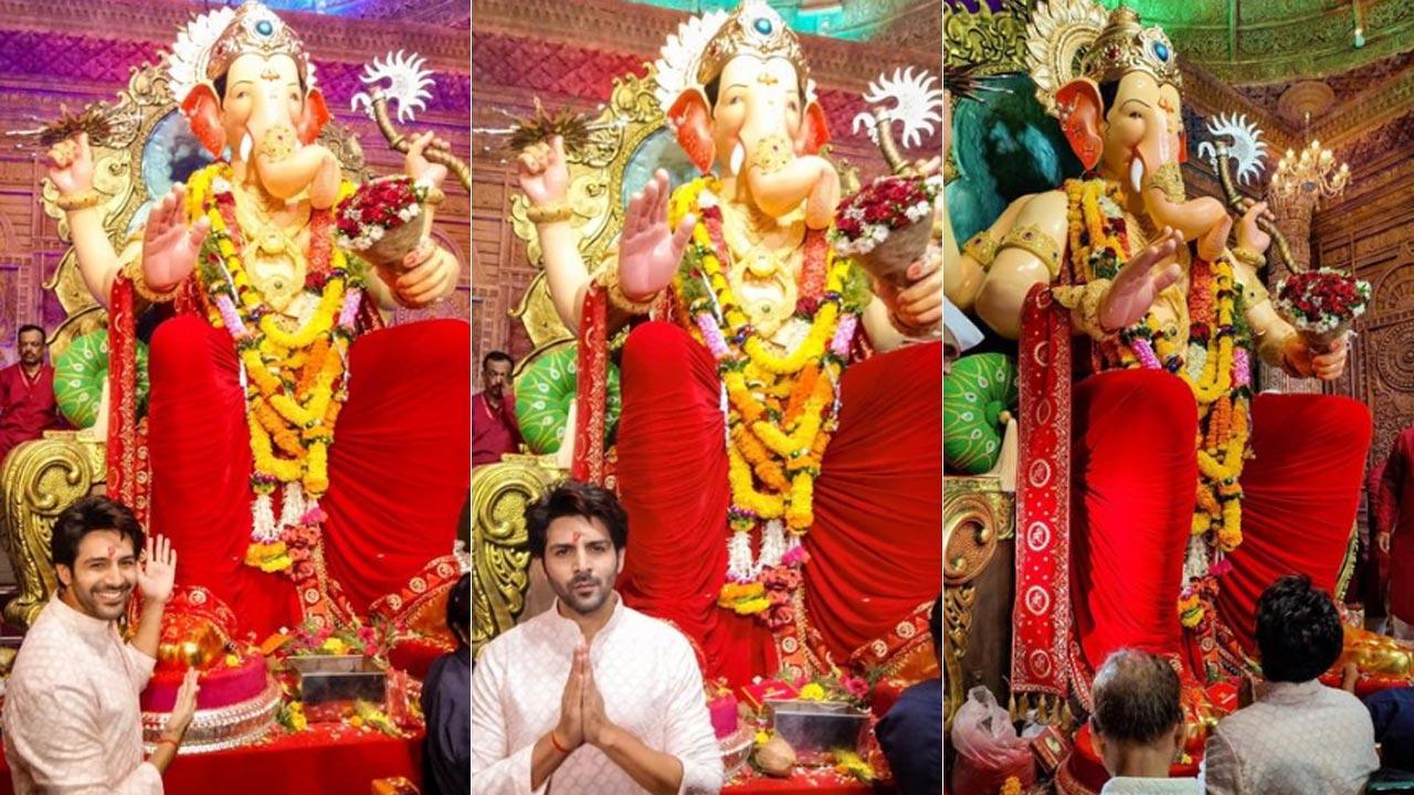 Ganesh Chaturthi: Thank you Bappa for making this a life changing year, says Kartik Aaryan