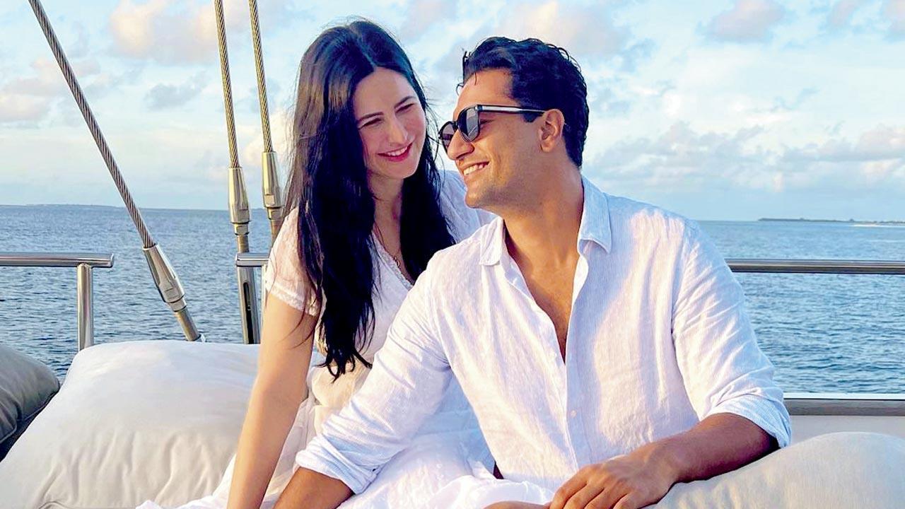 Have you heard? Katrina Kaif and Vicky Kaushal ad it up