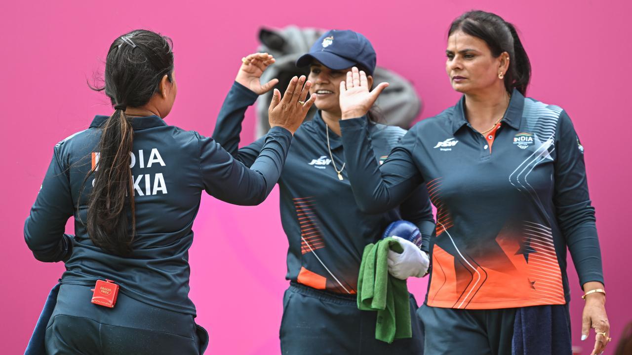 CWG 2022: India bags historic gold in women's four lawn bowl event