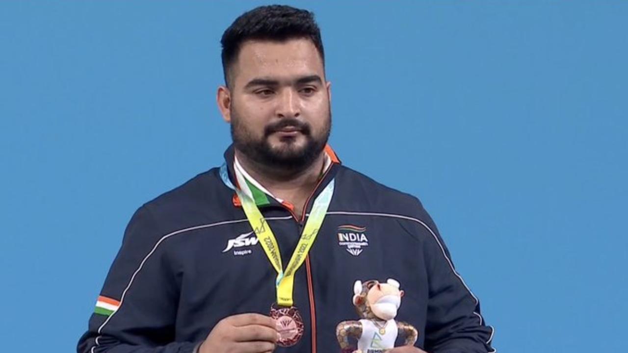 CWG 2022: Indian weightlifter Lovepreet Singh wins bronze