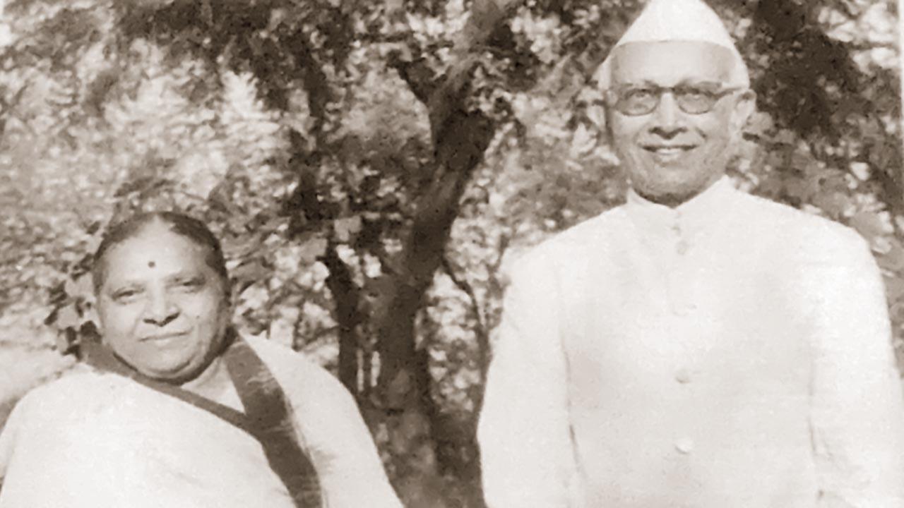 Vijyaben and Durlabhji Parikh. Pic Courtesy/Parikh Family