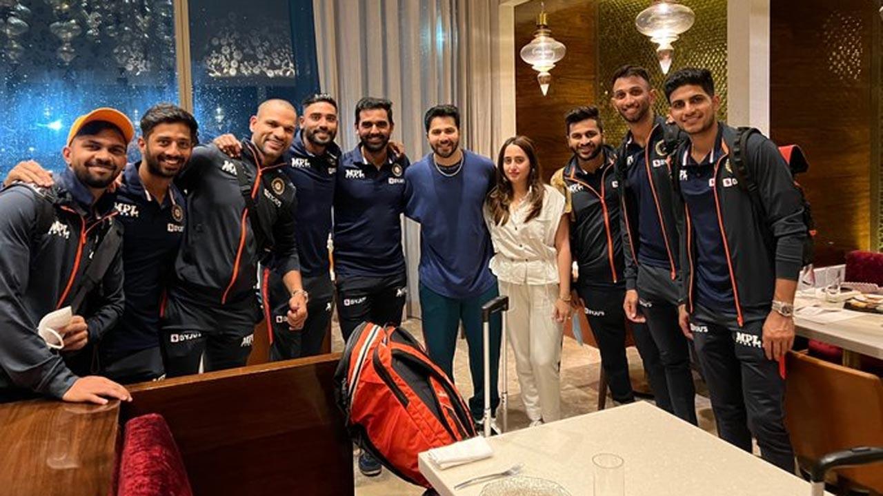Caught off guard: Varun Dhawan meets Team India at Mumbai airport; see post