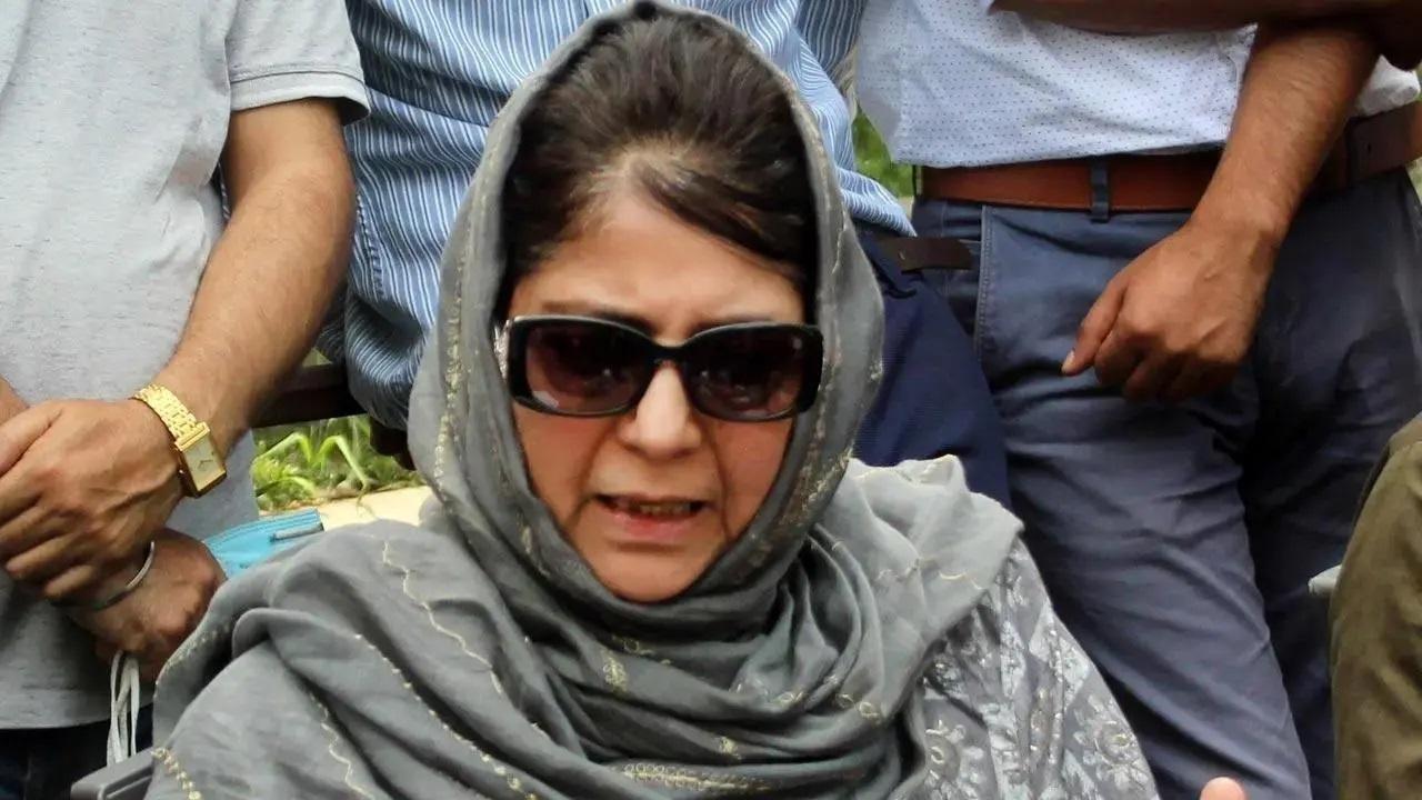Mehbooba Mufti claims she's been placed under house arrest