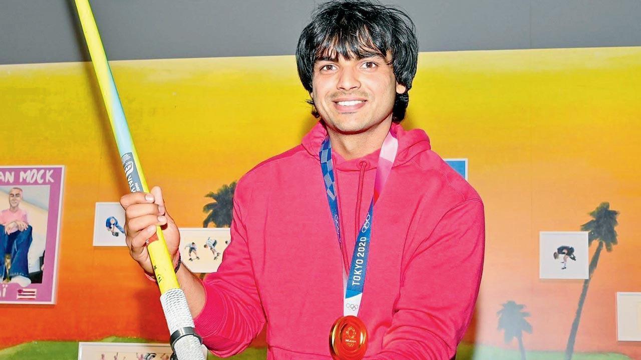 Neeraj Chopra gives his gold medal-winning javelin to Lausanne’s Olympic Museum 