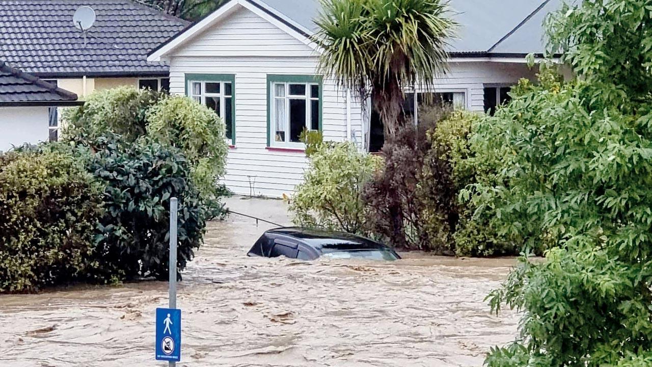 Torrential rain lashes New Zealand for 3rd day
