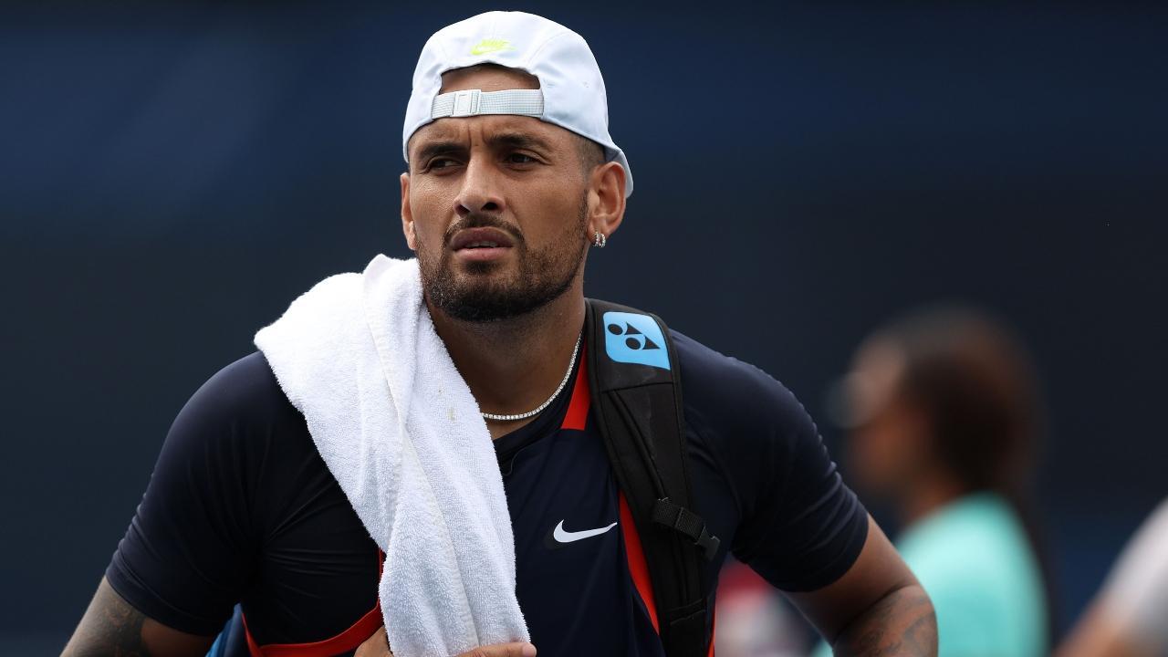 'Exhausted' Nick Kyrgios would welcome early exit at US Open 2022