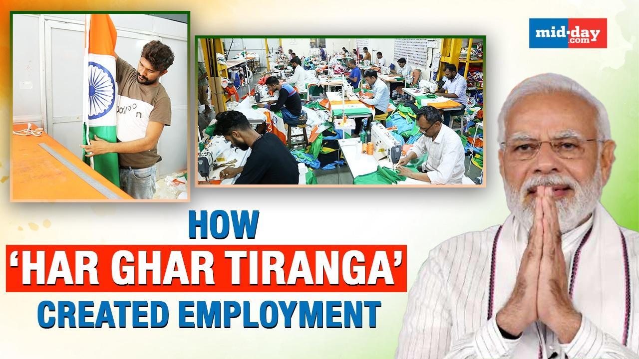 PM Modi’s Har Ghar Tiranga Campaign Creates Employment For Youth