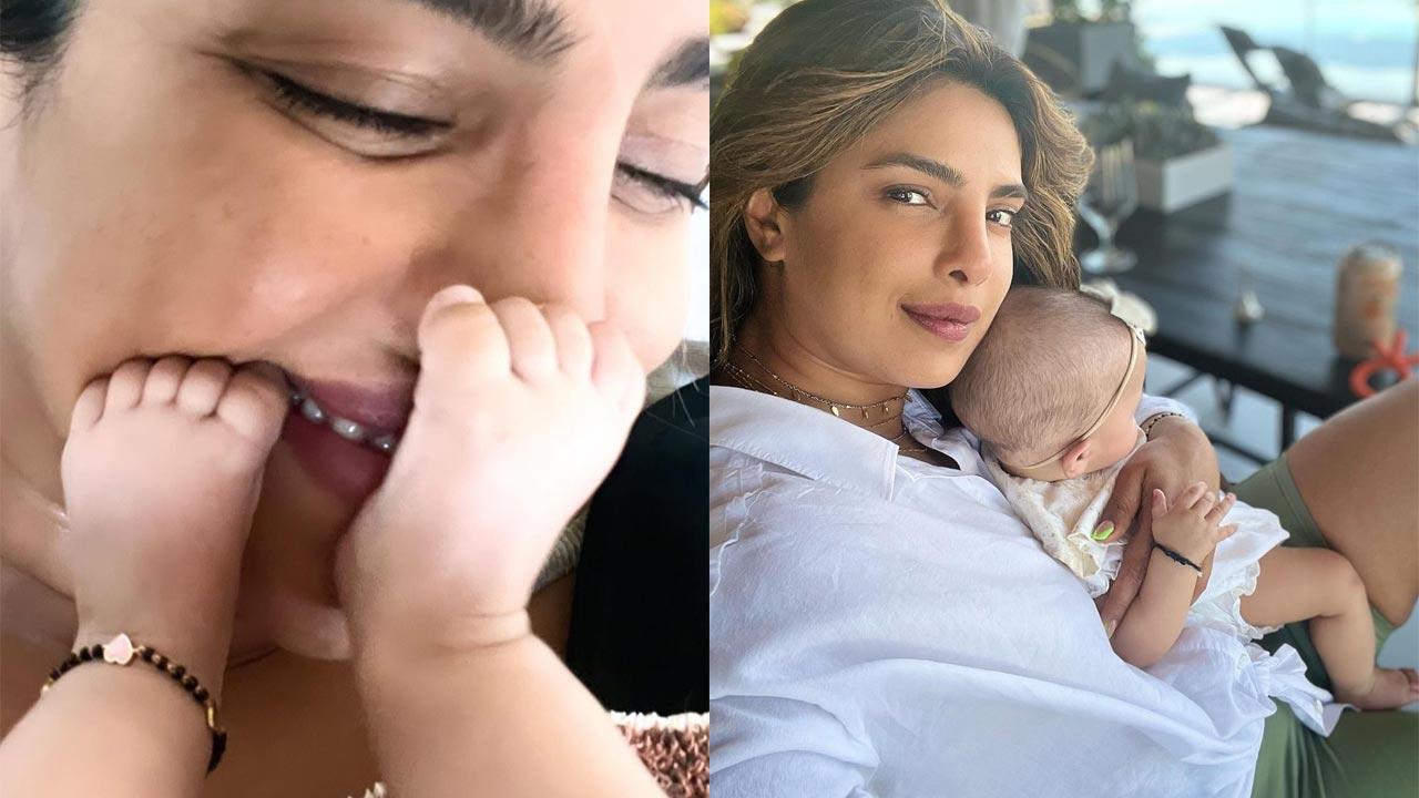 Priyanka Chopra gives a glimpse of her mommy time with daughter Malti
Priyanka Chopra has happily taken up the responsibilities that come with the motherhood phase. She is leaving no chance to spend time with her daughter Malti Marie, who was born via a surrogate earlier this year. On Monday, Priyanka took to Instagram and shared how she spent the weekend with her little one. Read the full story here.
