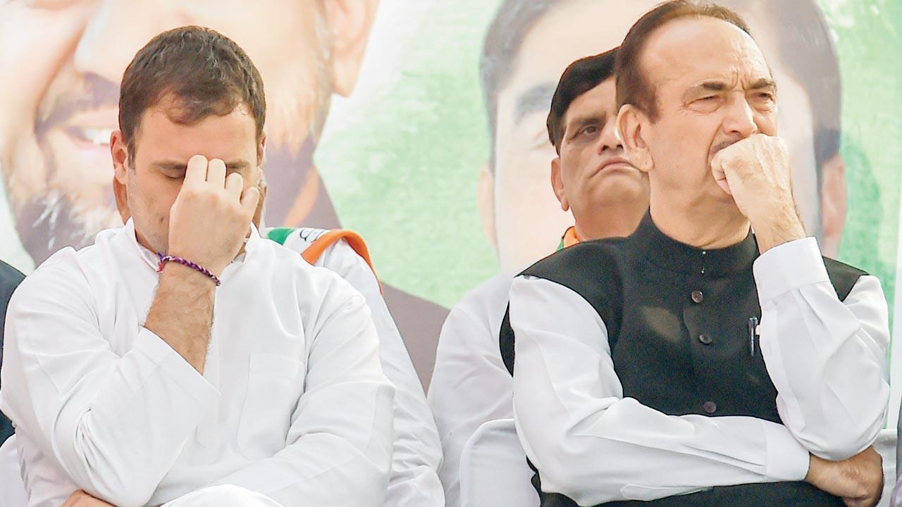 Ghulam Nabi Azad blames Rahul Gandhi for being ‘non-serious’