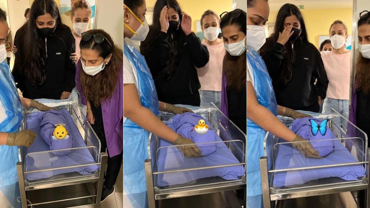 Rhea Kapoor shares the first glimpse of Sonam Kapoor and Anand Ahuja's baby boy