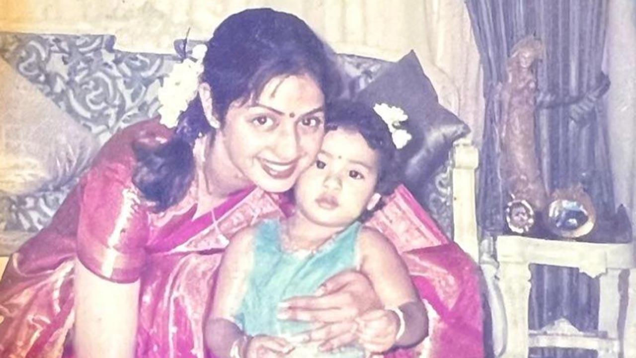 On Sridevi's birth anniversary, Janhvi Kapoor, Khushi Kapoor share heartwarming photos with their mother