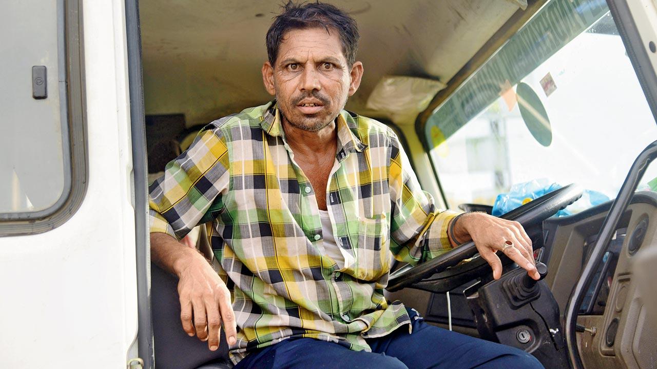Ashok Kumar Pandey, a truck driver