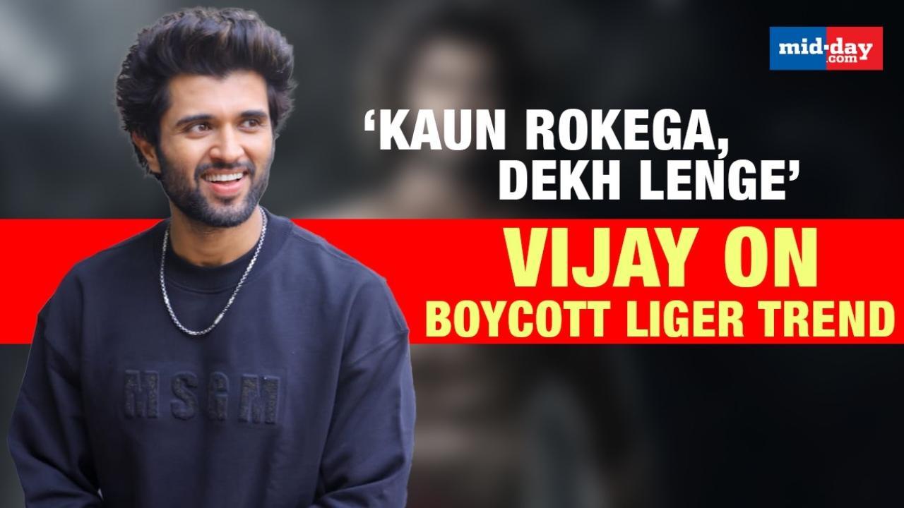 Vijay Deverakonda Reacts To Boycott Liger Trend
