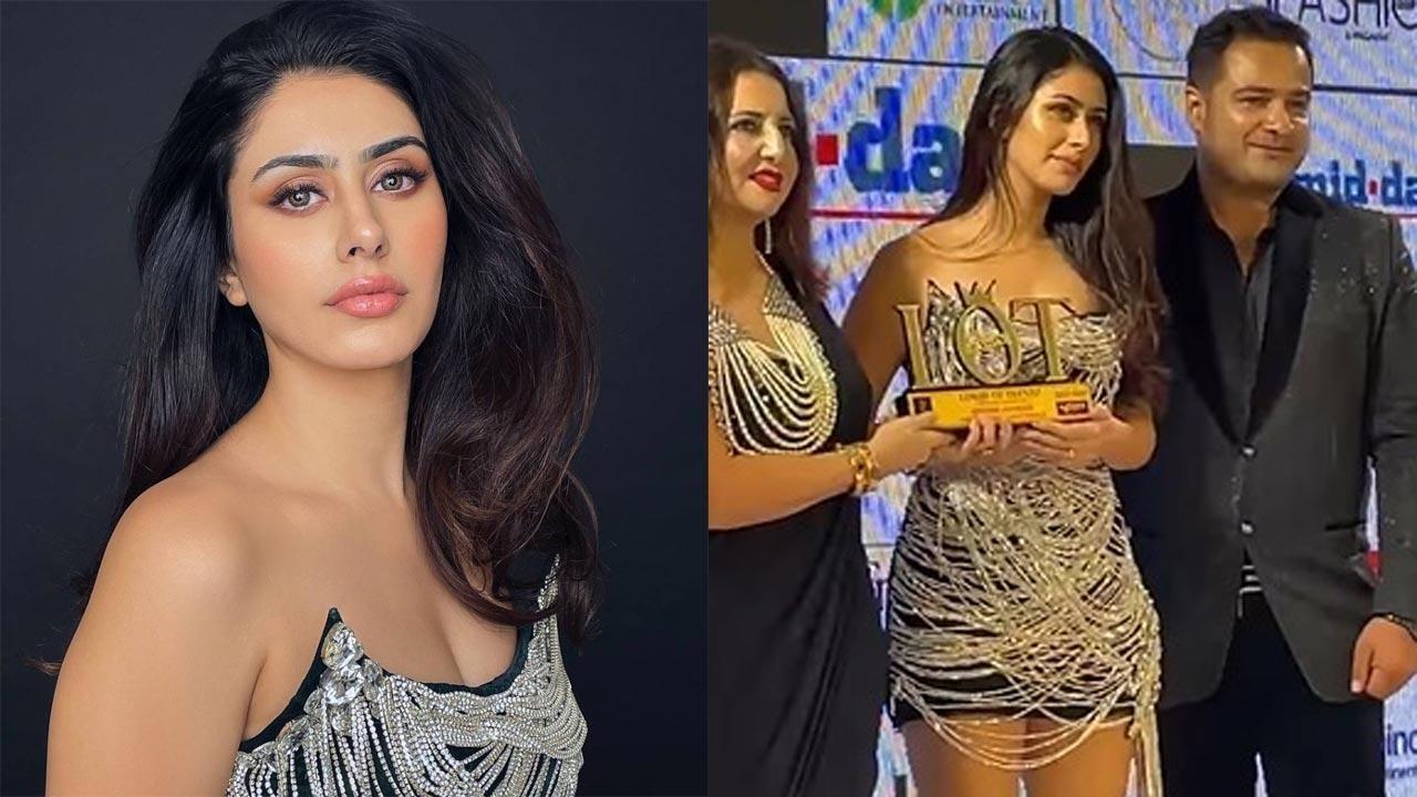 Warina Hussain Sex Video Original - Warina Hussain bags the most deserving award as the International Icon of  the Year