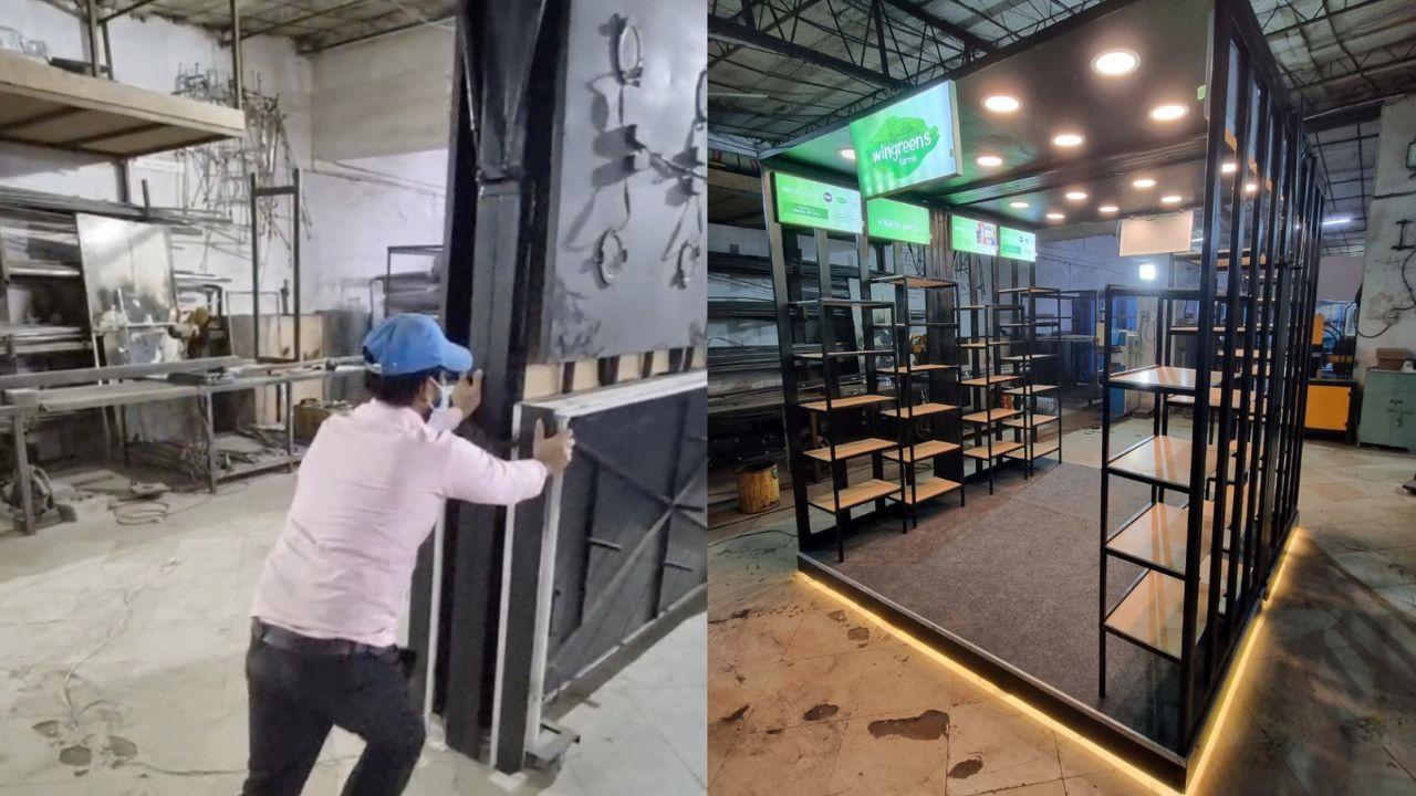Foldable Shop Concept launched for the first time by Amitoje India