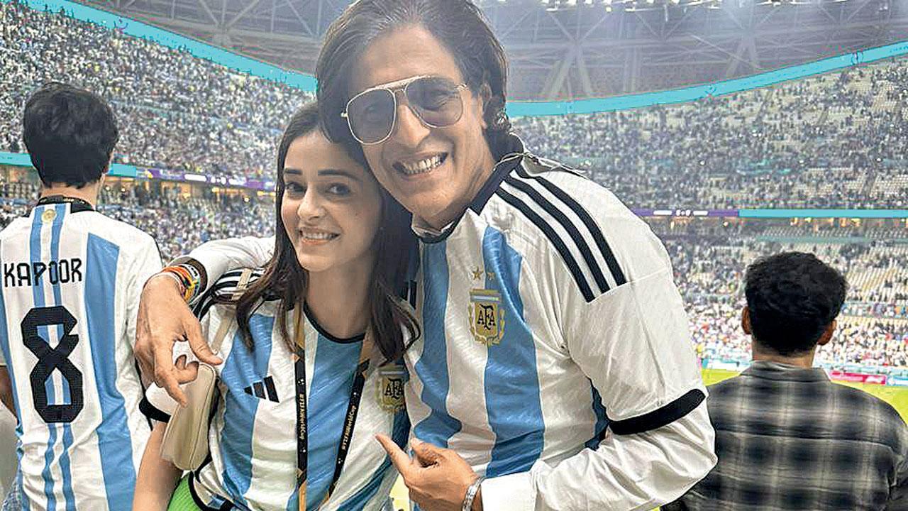 Dad-daughter duo of Chunky and Ananya Panday Messimerised