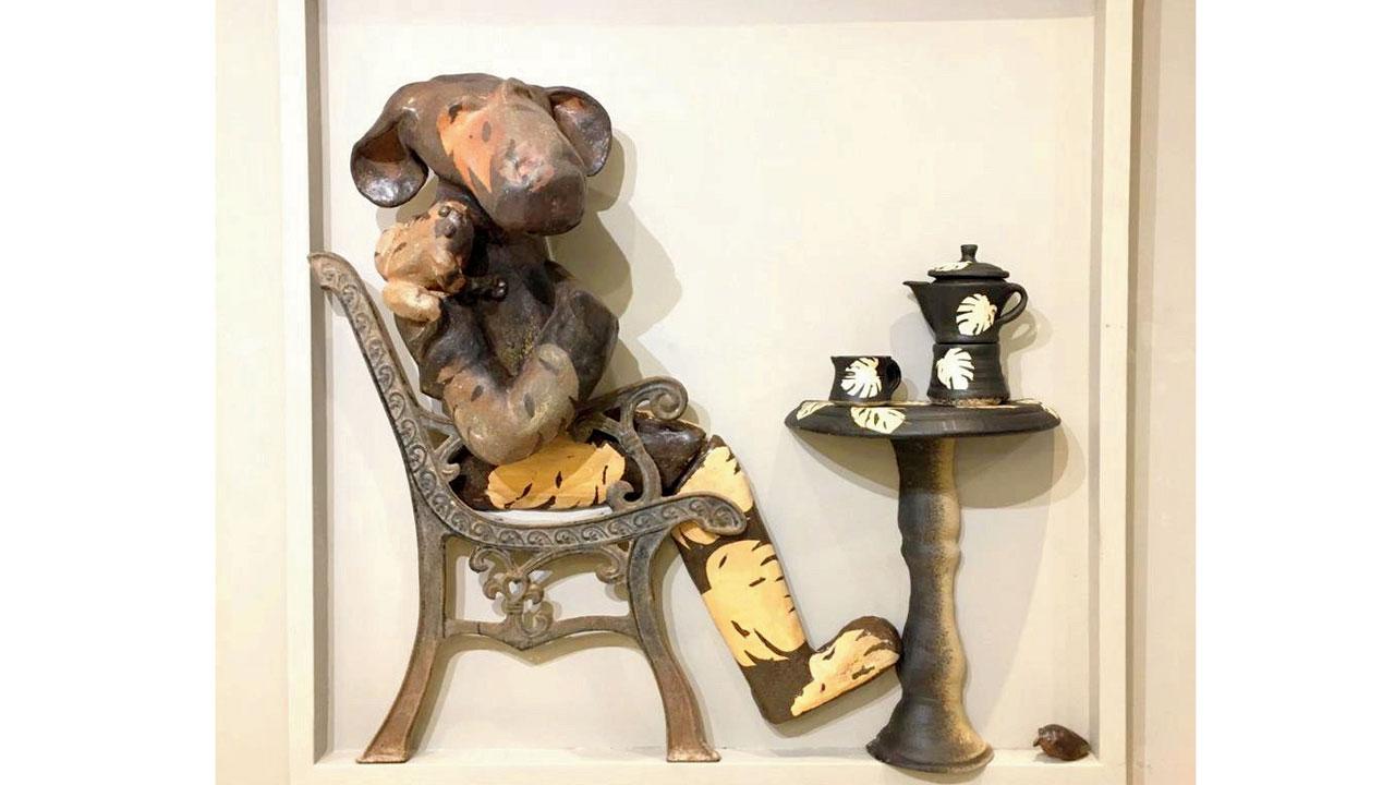 Anjani Khanna, Morning Coffee. Pics Courtesy/Apre Art House 