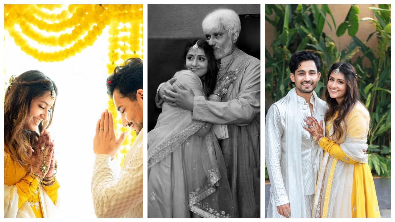 IN PHOTOS: Vikram Bhatt’s daughter Krishna Bhatt gets engaged