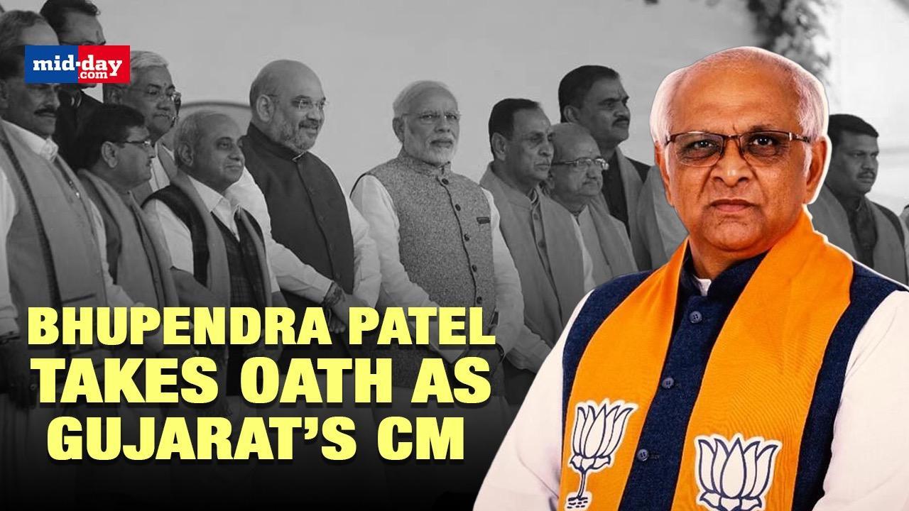 Bhupendra Patel Sworn In As The 18th Chief Minister Of Gujarat