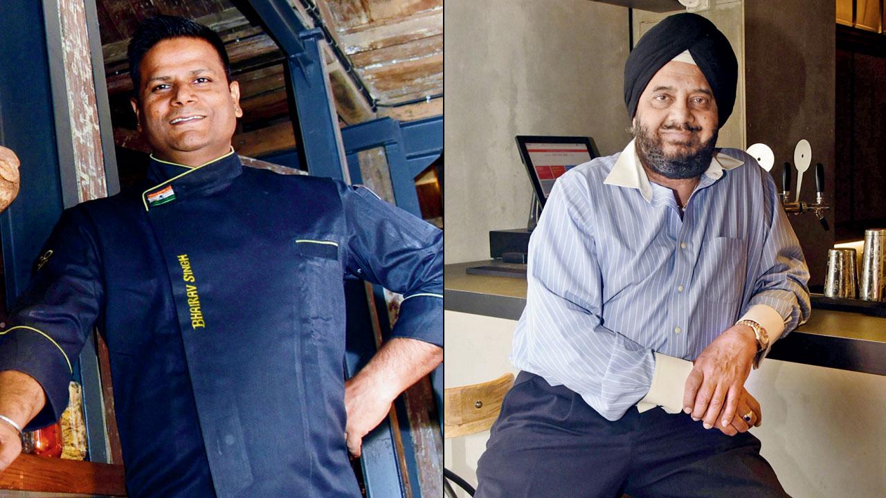 Chef Bhairav Singh and Amardeep Tony Singh
