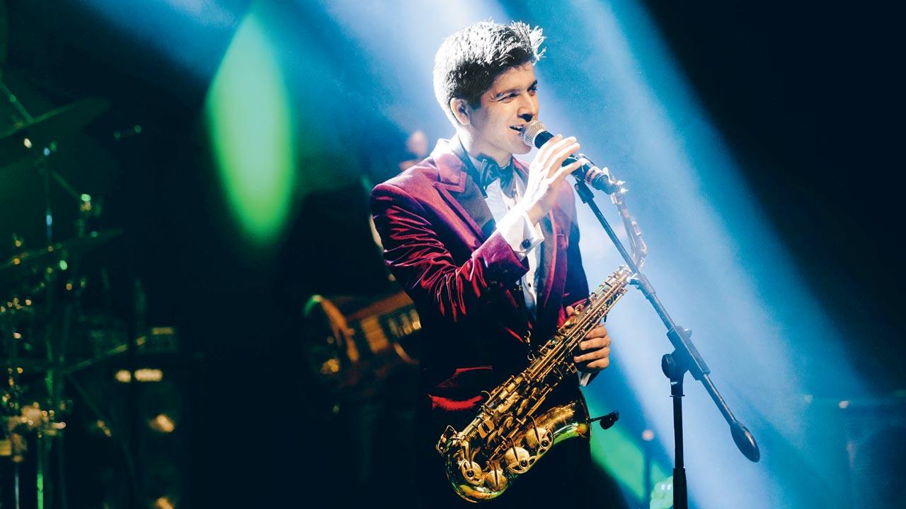 Rhys Sebastian D’Souza, saxophonist, Bombay Brass