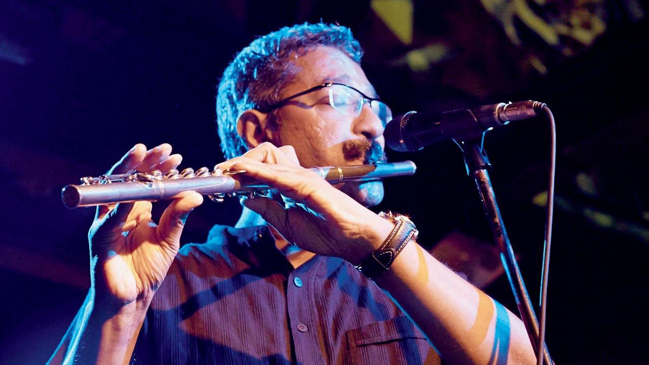 Rajeev Raja, flautist and jazz artiste