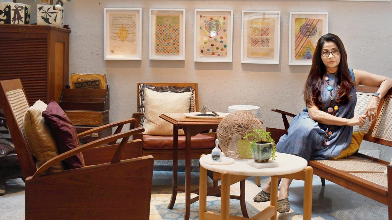 Culture maven Sangita Kathiwada’s Worli home has always been a creative adda, but with Kathiwada House and Circle 1434, she has formalised it into a members-only club that lets you work, attend screenings and recitals, and even present your own work. Pics/Ashish Raje