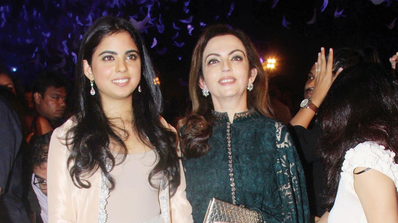 Isha and Nita Ambani