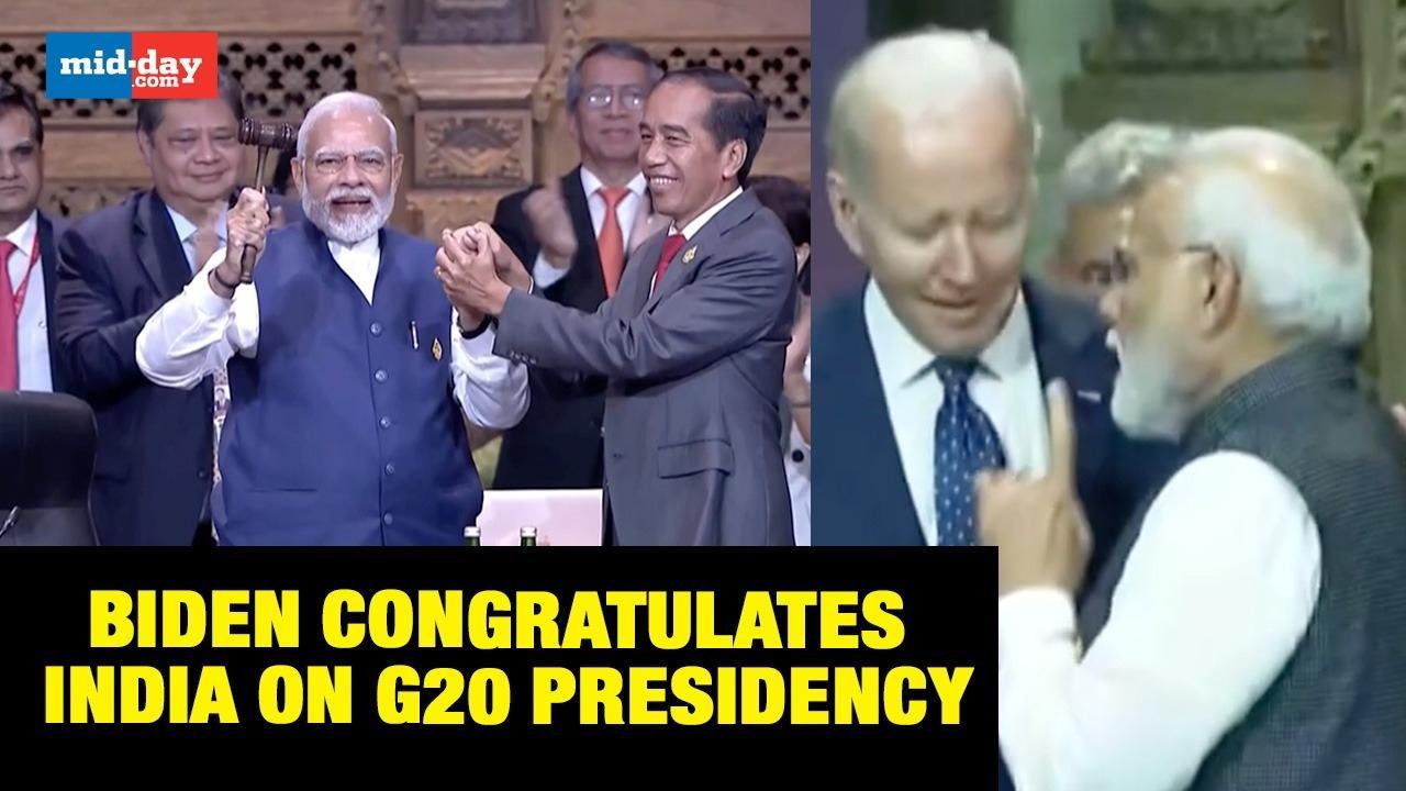 American Prez Joe Biden Congratulates ‘Friend’ Modi On Assuming G20 Presidency