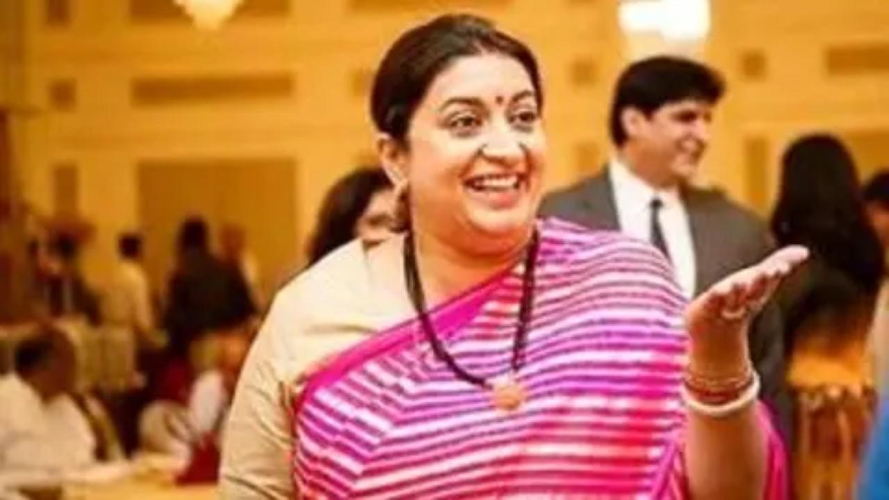 Misogynistic goons need new speechwriter: Smriti Irani hits back after Congress leader's 'latke-jhatke' barb
