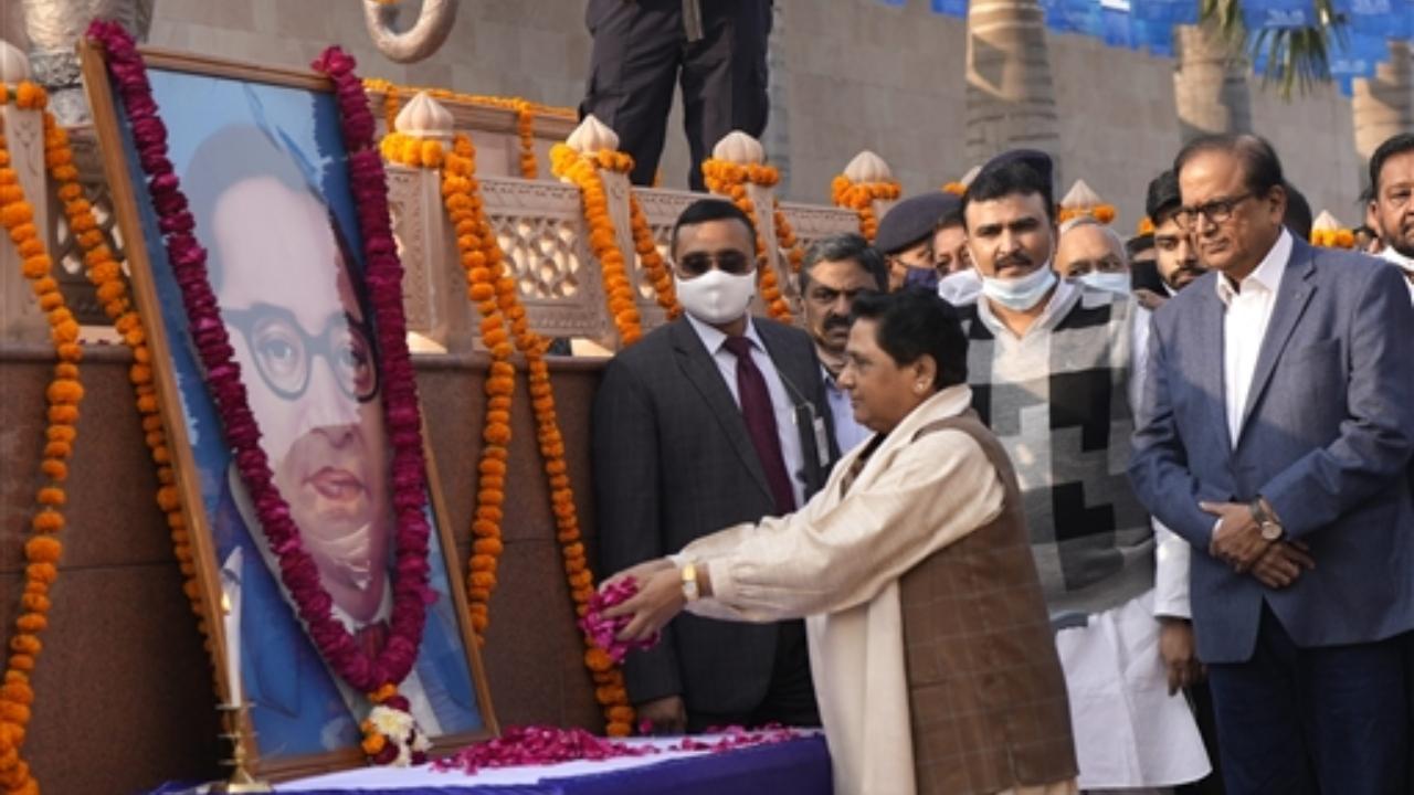 Paying tributes to Dr Bhim Rao Ambedkar on his death anniversary, Bahujan Samaj Party chief Mayawati on Tuesday said, 
