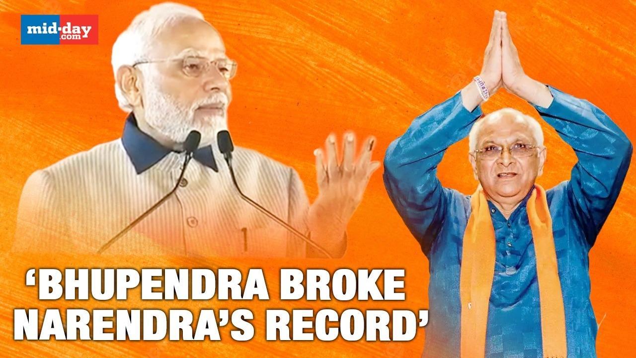 PM On Gujarat Win: ‘Narendra Worked Hard So Bhupendra Could Break His Record'