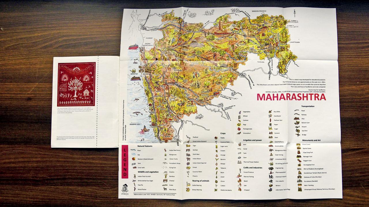 A new book on Maharashtra aims to educate children about unique aspects of the state