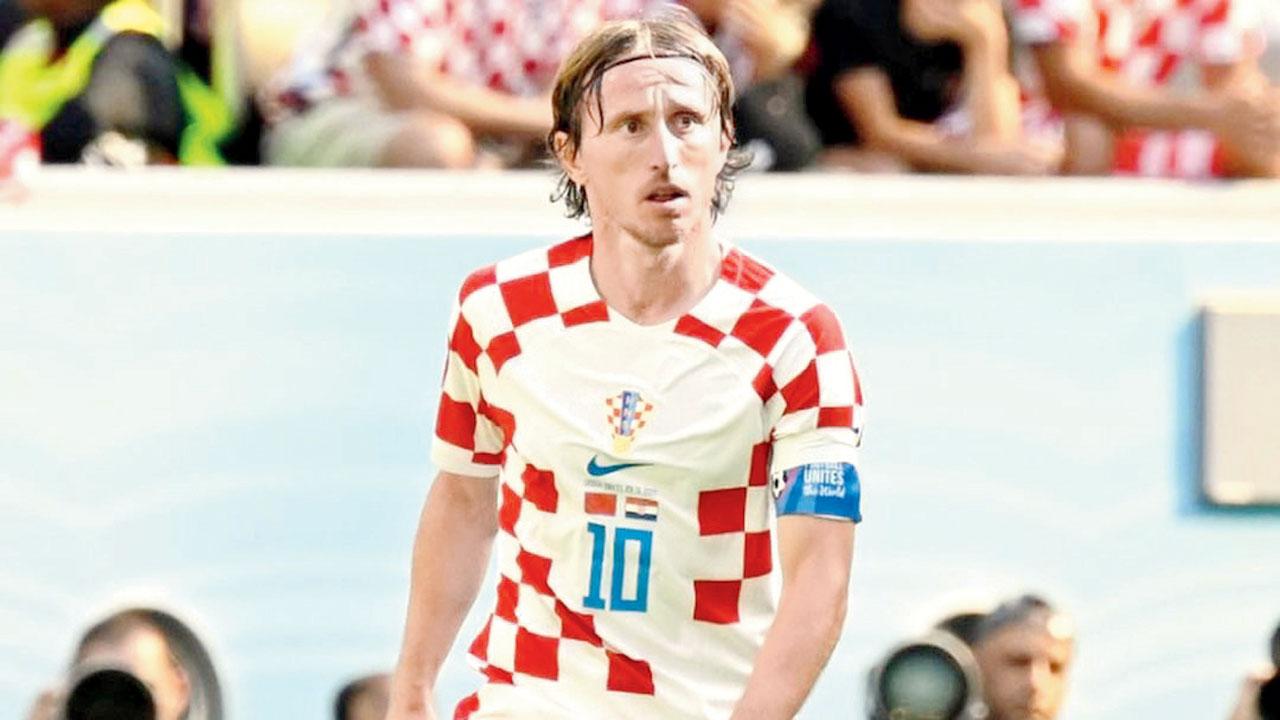 Croatia captain, Luka Modric. Pic Courtesy/instagram