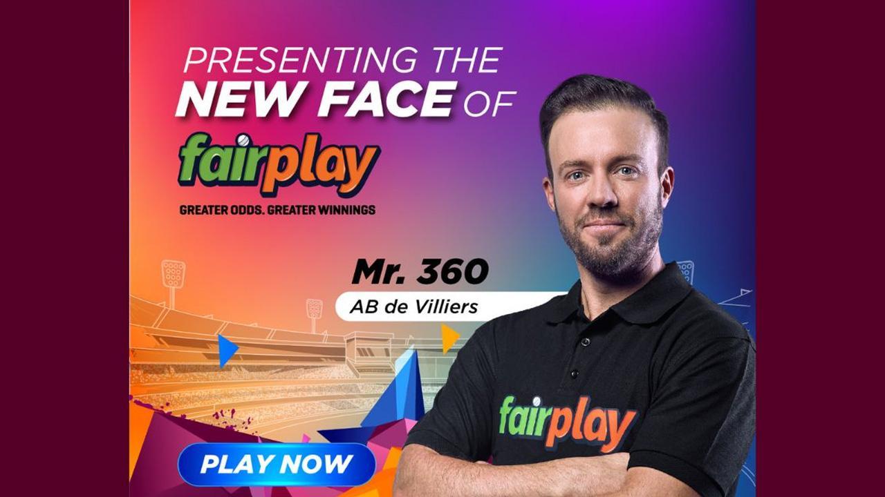 AB de Villiers becomes the face of FairPlay