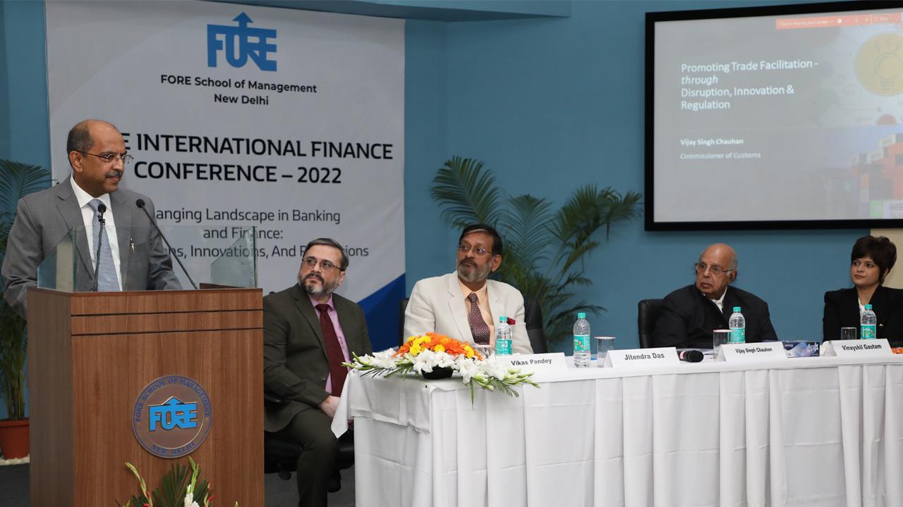 FORE organizes International Finance Conference on Changing Landscape in Banking
