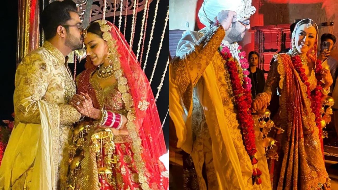 Hansika Motwani, Sohael Kathuriya get married in Jaipur